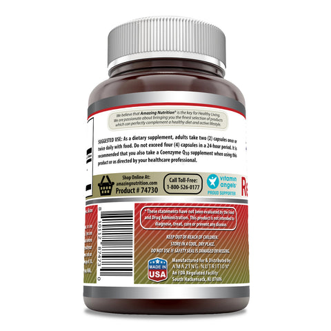 Image of Amazing Formulas Red Yeast Rice | 1200 Mg Per Serving | 180 Capsules