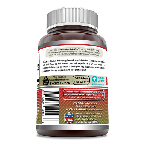 Image of Amazing Formulas Red Yeast Rice | 1200 Mg Per Serving | 240 Capsules