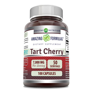 Amazing Formulas Tart Cherry Extract | 7000 Mg Per Serving | 100 Capsules