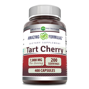 Amazing Formulas Tart Cherry Extract | 7000 Mg Per Serving | 400 Capsules