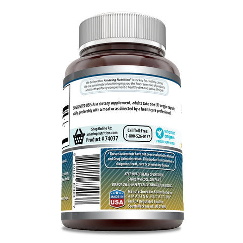 Image of Amazing Formulas Taurine with Bioperine | 1000 Mg | 100 Veggie Capsules