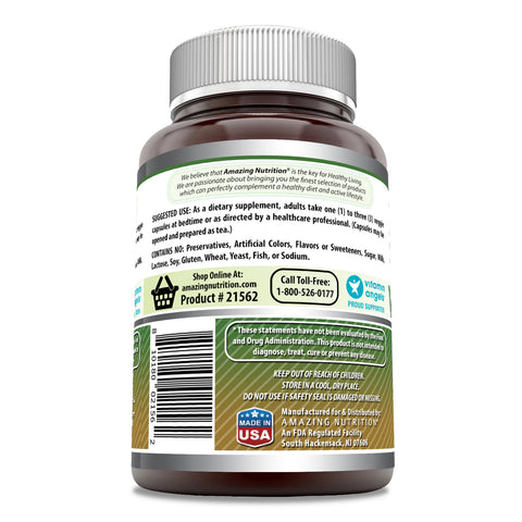 Image of Amazing Formulas Valerian Root | 500 Mg | 120 Veggie Capsules