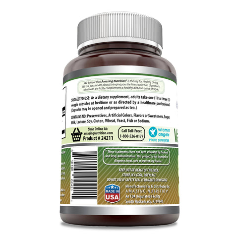 Image of Amazing Formulas Valerian Root | 500 Mg | 250 Veggie Capsules