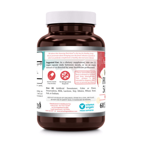 Image of Amazing Flora Women's Probiotic 50 Billion | 10 Strains | 60 Veggie Capsules