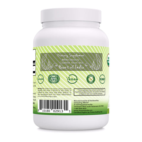 Image of Amazing India Neem | USDA Organic | 16 Oz Powder | 2 Grams Per Serving