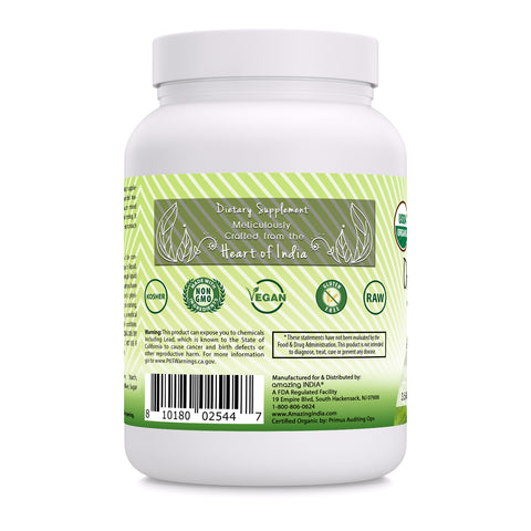 Image of Amazing India Wheatgrass | USDA Organic | 16 Oz Powder | 3.5 Grams Per Serving