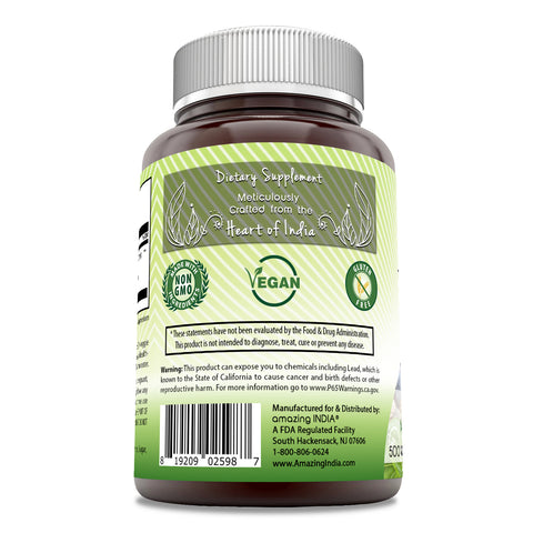 Image of Amazing India Triphala | 500 Mg | 250 Veggie Capsules