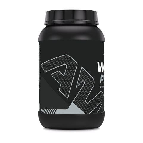 Image of Amazing Muscle Whey Protein Isolate & Concentrate Powder | Vanilla Flavor | 2 Lb | 25 G Protein per Serving | 28 Servings