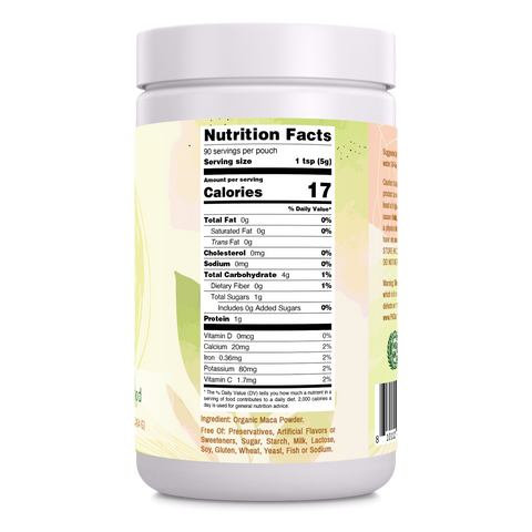 Image of Amazing Raw Maca Powder | 16 Oz | 5 Grams Per Serving | 90 Servings