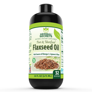 Herbals Secrets Flaxseed Oil |  16 Fl Oz