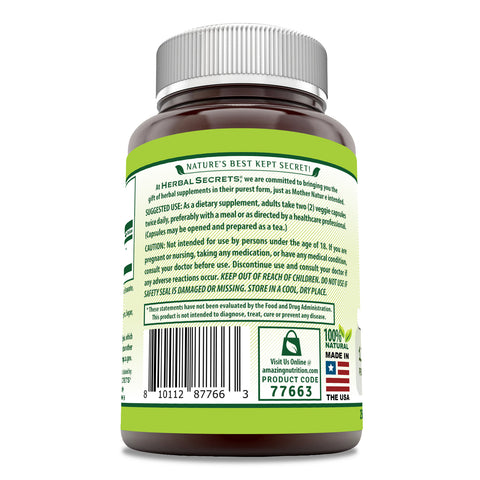 Image of Herbal Secrets Green Tea Extract | 1000 Mg | 250 Capsules