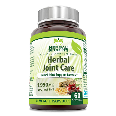 Image of Herbal Secrets Herbal Joint Care | 1950 Mg Per Serving | 60 Veggie Capsules