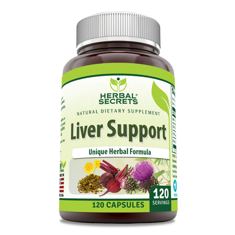 Image of Herbal Secrets Liver Support |  120 Capsules
