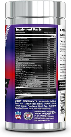 Image of Amazing Muscle Performance Multivitamin | 150 Tablets | 50 Servings