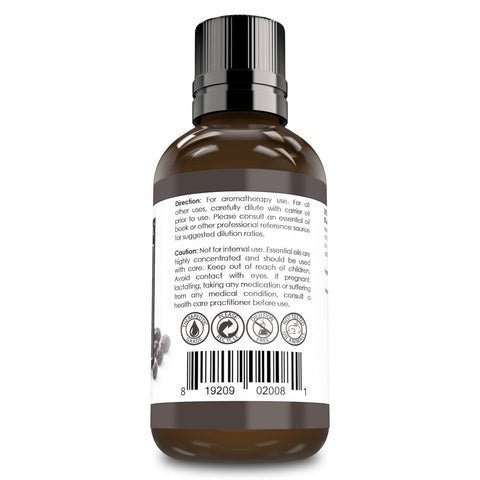 Image of Amazing Aroma Black Pepper Essential Oil 2 Oz. Bottle 100% Pure, Undiluted Therapeutic Grade Oils Great For Aromatherapy Stimulating Massages & For Aromatherapy Diffusers