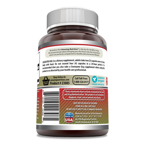 Image of Amazing Formulas Red Yeast Rice | 1200 Mg Per Serving | 120 Capsules