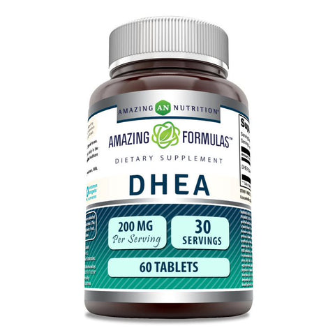 Image of Amazing Formulas DHEA | 200 Mg | 60 Tablets