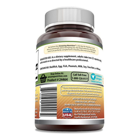 Image of Amazing Formulas Ginseng Complex | 1000 Mg Per Serving | 120 Capsules