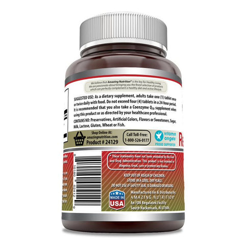 Image of Amazing Formulas Red Yeast Rice | 1200 Mg | 120 Tablets