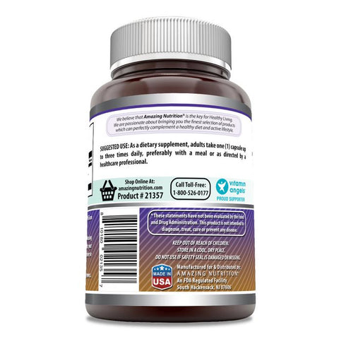 Image of Amazing Formulas L-Arginine | 500 Mg | 250 Capsules