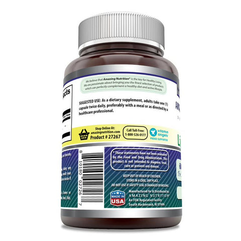 Image of Amazing Formulas Alpha Lipoic Acid | 600 Mg | 60 Capsules