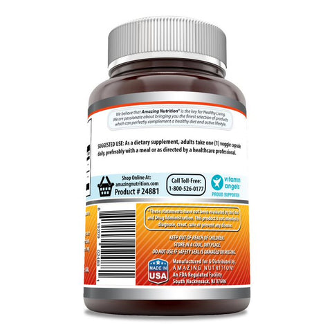 Image of Amazing Formulas Quercetin Berberine | 500 Mg | 180 Veggie Capsule