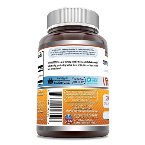 Image of Amazing Formulas Vitamin B6 | 25 Mg | 250 Tablets