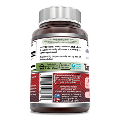 Image of Amazing Formulas Tart Cherry Extract | 1000 Mg | 120 Capsules
