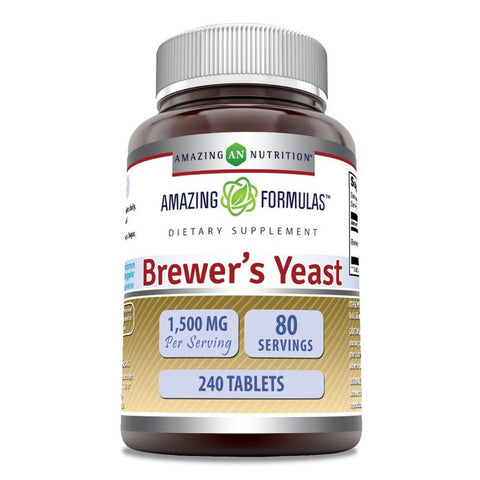 Image of Amazing Formulas Brewer's Yeast | 1500 Mg Per Serving | 240 Tablets