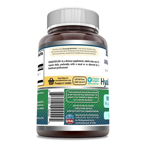 Image of Amazing Formulas Hyaluronic Acid | 100 Mg | 120 Capsules