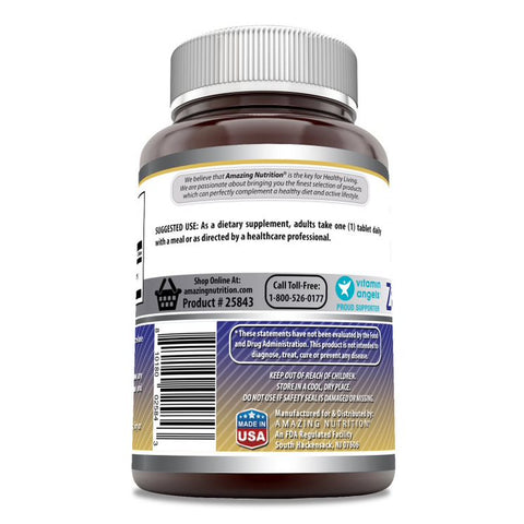 Image of Amazing Formulas Zinc Gluconate | 50 Mg | 250 Tablets