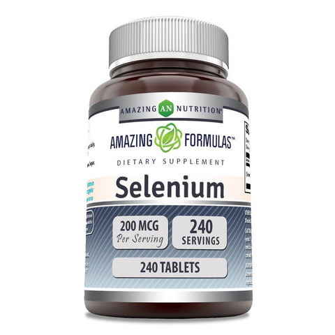 Image of Amazing Formulas Selenium | 200 Mcg | 240 Tablets