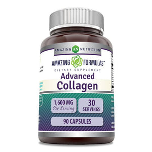 Amazing Formulas Advanced Collagen | 1600 Mg Per Serving | 90 Capsules