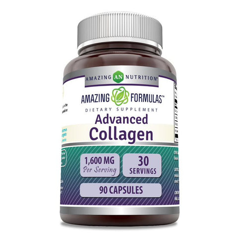 Image of Amazing Formulas Advanced Collagen | 1600 Mg Per Serving | 90 Capsules
