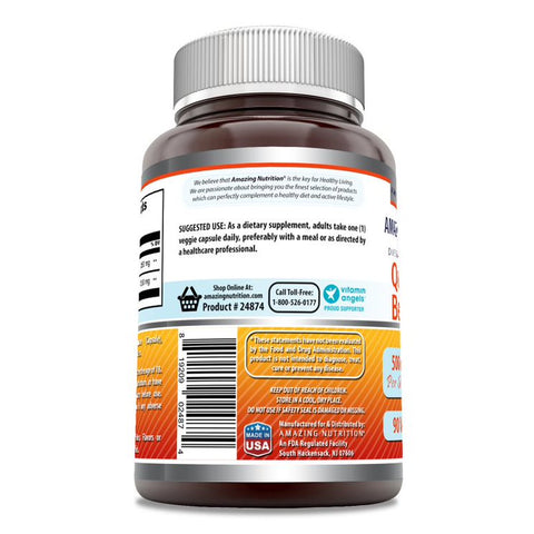 Image of Amazing Formulas Quercetin Berberine | 500 Mg | 90 Veggie Capsules