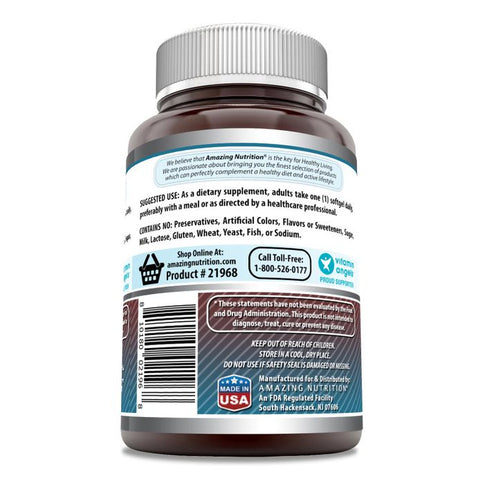 Image of Amazing Formulas Lutein with Zeaxanthin | 40 Mg | 60 Softgels