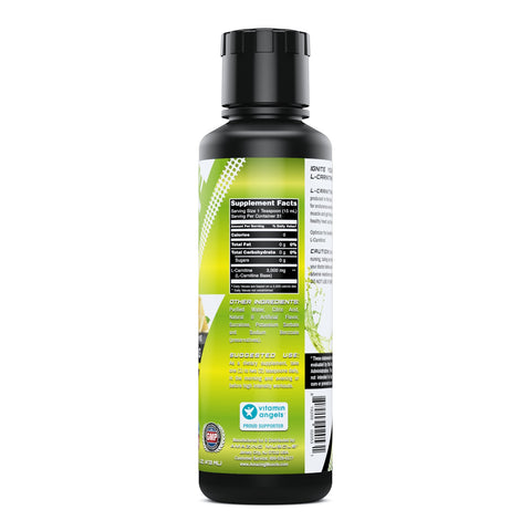Image of Amazing Muscle L-Carnitine | 3000 Mg per Serving | 16. Fl. Oz | Lemon Lime Flavor