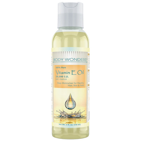 Image of Body Wonders Vitamin E Oil | 4 Fl Oz | 118 Ml