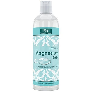 Beauty Aura 100% Pure Magnesium Gel | 16 Fl Oz