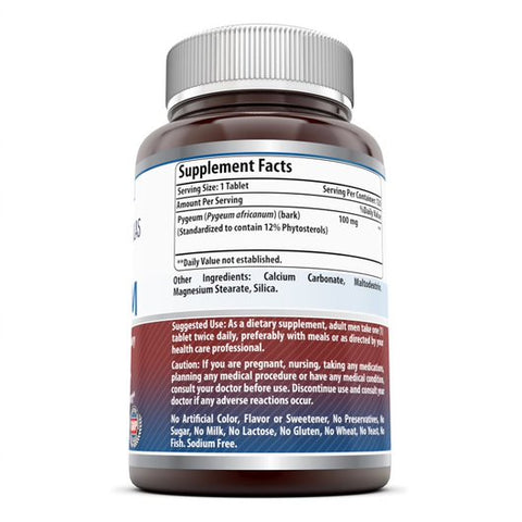 Image of Amazing Formulas Pygeum | 100 Mg | 120 Tablets