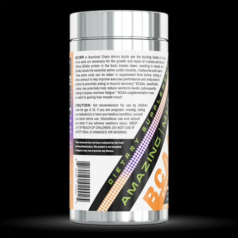 Image of Amazing Muscle BCAA 2:1:1 | 1000 Mg per Serving | 400 Capsules