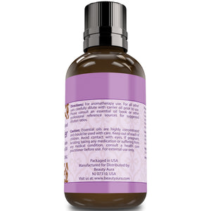 Beauty Aura Lavender Essential Oil | 2 Fl Oz | 60 Ml