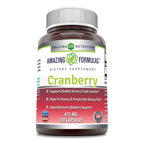 Image of Amazing Formulas Cranberry | 475 Mg | 120 Capsules