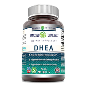 Amazing Formulas DHEA | 25 Mg | 240 Tablets