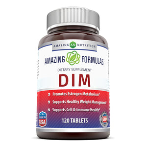 Amazing Formulas DIM | 100 Mg | 120 Tablets