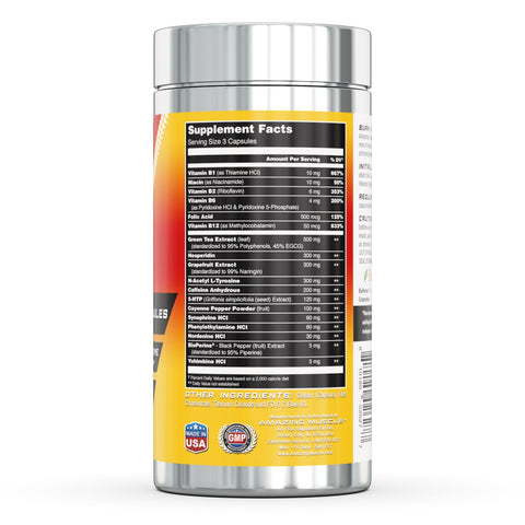 Image of Amazing Muscle Burn X | Thermogenic Fat Lost Formula | 90 Capsules