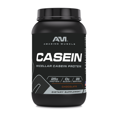 Image of Amazing Muscle Casein Protein Powder | 25 Grams Protein | 2 Lb Powder