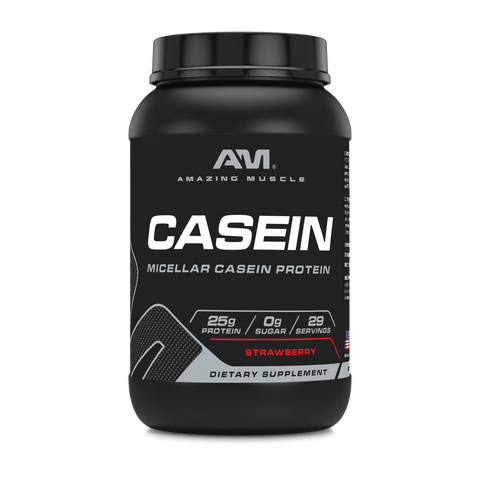 Image of Amazing Muscle Casein Protein Powder | 25 Grams Protein | 2 Lb Powder