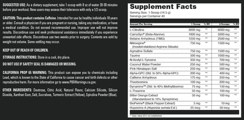 Image of Amazing Muscle PRE BOOST EXTREME