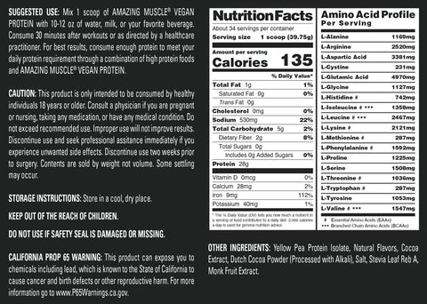 Image of Amazing Muscle VEGAN PROTEIN